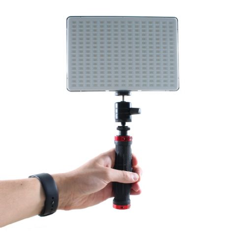 Load image into Gallery viewer, Falcon Eyes Bi-Color LED Lamp Set Dimbaar DV-240SL-K1 incl. Accu