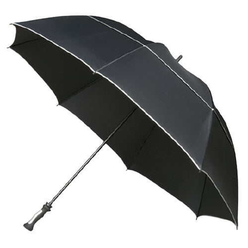 Load image into Gallery viewer, Falcone Stormparaplu XXL met Handopening Ø 140 cm Zwart