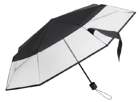 Opvouwbare Paraplu met Handopening Ø 90 cm Zwart