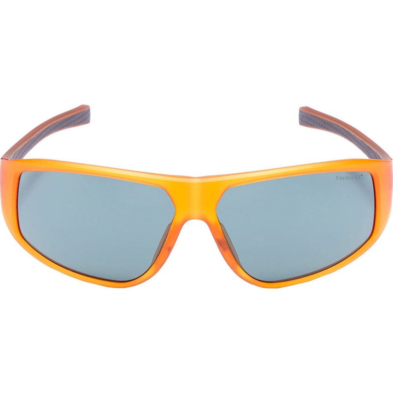 Load image into Gallery viewer, Formula Zonnebril unisex rechthoekig cat.4 oranje grijs