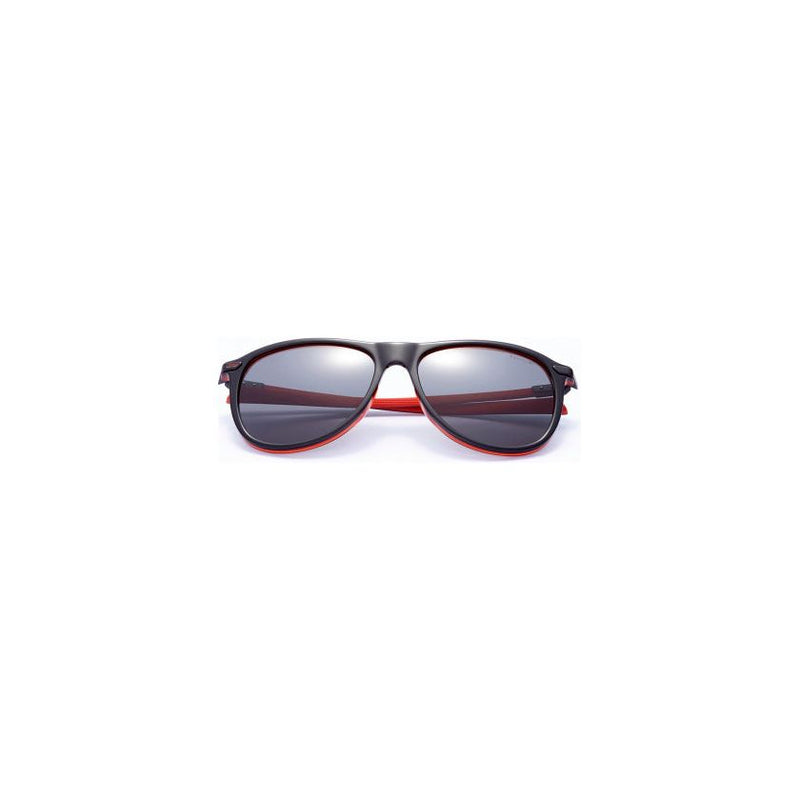 Load image into Gallery viewer, Formula Zonnebril unisex rond cat.4 zwart lichtgrijs