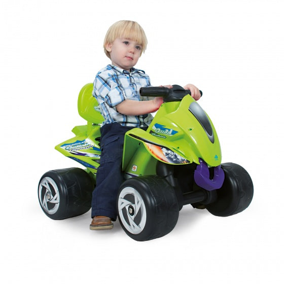 Load image into Gallery viewer, Injusa Loopauto quad 98 cm groen paars