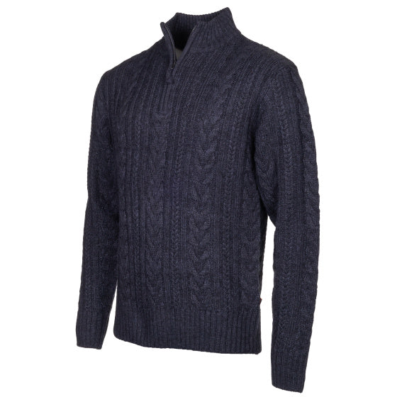 Load image into Gallery viewer, Life line Marcel sweater knit half zip heren donkerblauw maat XL