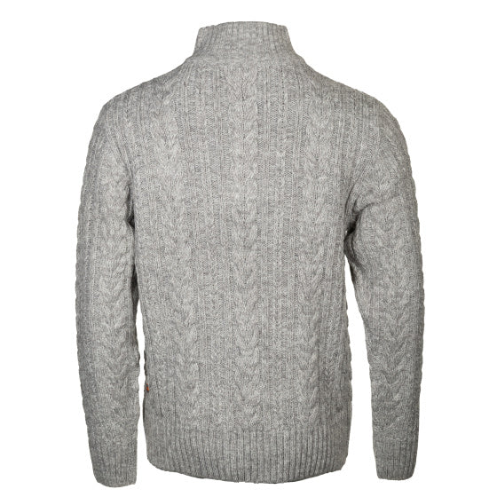 Load image into Gallery viewer, Life line Marcel sweater knit half zip heren lichtgrijs maat XXL