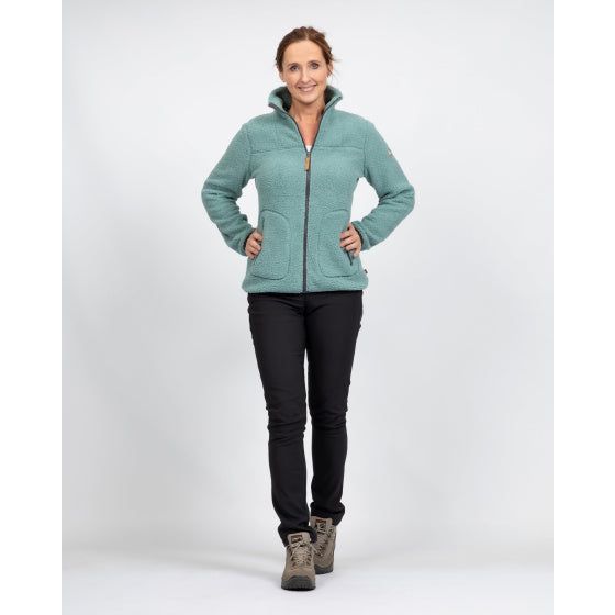 Load image into Gallery viewer, Life line Wendy fleecevest dames groen maat 4XL