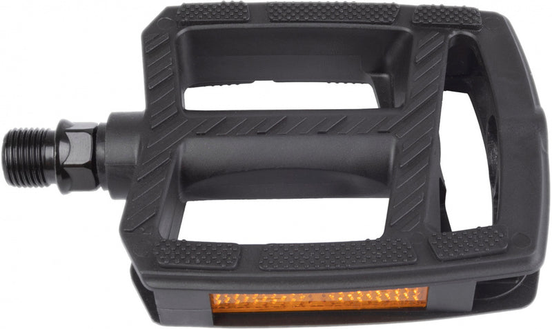 Load image into Gallery viewer, M-Wave Platformpedalen Steady Flat 84 x 93 mm zwart