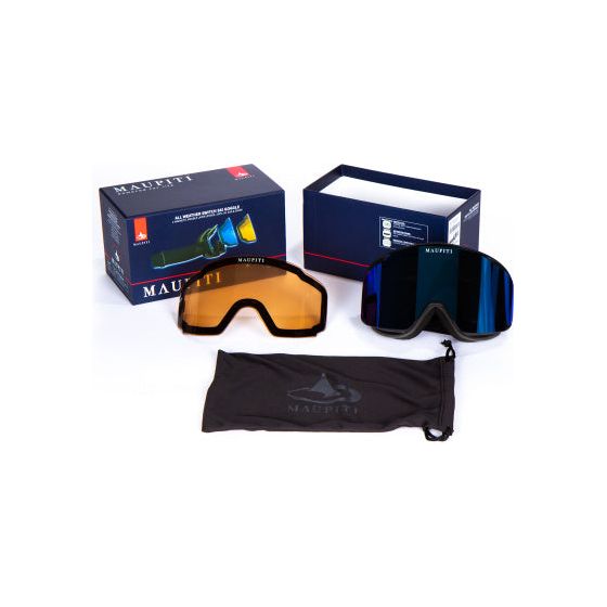 Load image into Gallery viewer, Maupiti Rox ski goggle magnetic skibril unisex