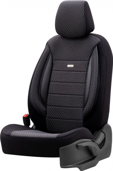 Load image into Gallery viewer, Otom Stoelhoezenset SelectedFit Sports 2 mm zwart 11-delig