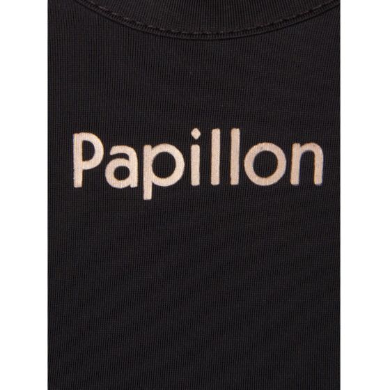 Load image into Gallery viewer, Papillon Fitness shirt s sl v-neck dames zwart maat M