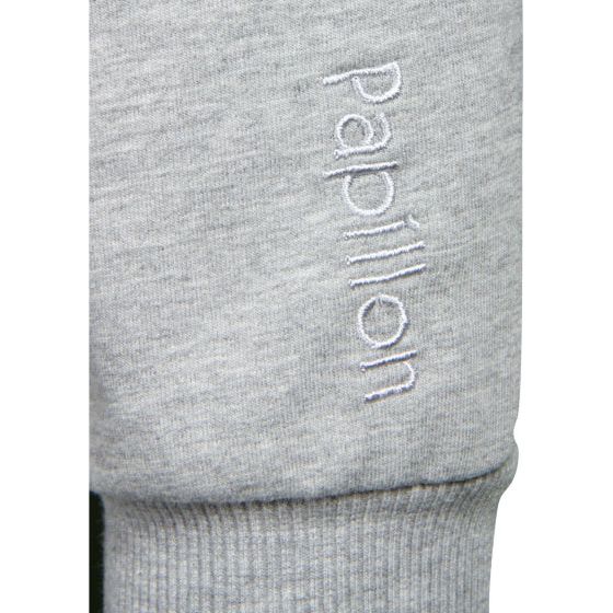 Load image into Gallery viewer, Papillon Sweat hooded vest dames grijs maat L