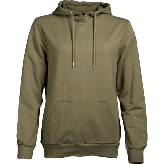 Load image into Gallery viewer, Papillon Sweat Hoody Katoen Dames Camouflagegroen Maat XXL