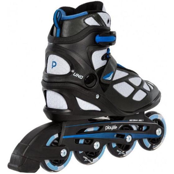 Load image into Gallery viewer, Playlife Inline skates Black 80 softboot 82A zwart maat 42