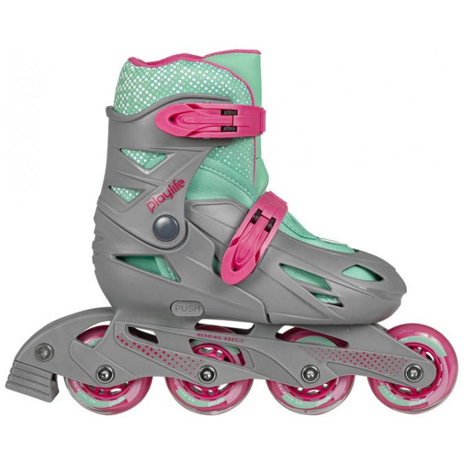 Load image into Gallery viewer, Playlife Inlineskates Riddler junior grijs maat 39-42