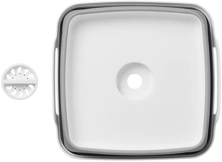 Load image into Gallery viewer, Proplus Afwasteil opvouwbaar 30 x 30 x 20 cm grijs wit
