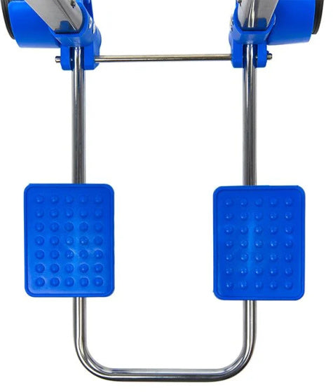 Load image into Gallery viewer, Proplus Inklapbare bagagetrolley 30 kg staal zwart blauw