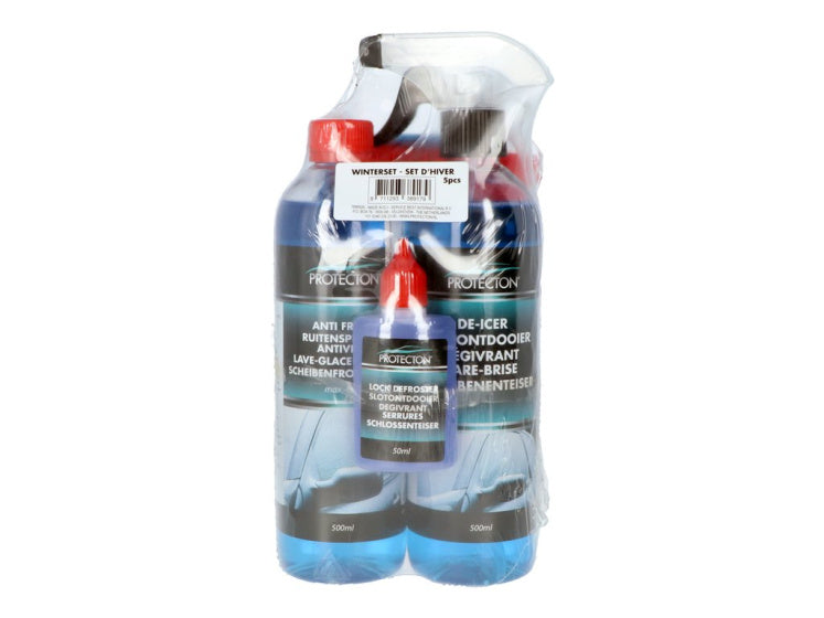 Load image into Gallery viewer, Protecton Winterset 5-delig auto 500 ml blauw