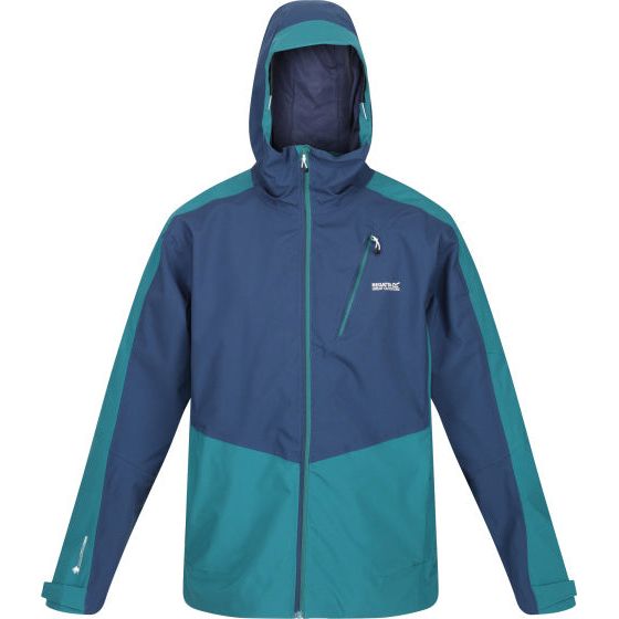 Load image into Gallery viewer, Regatta Highton II outdoorjack heren marineblauw turquoise maat XXL