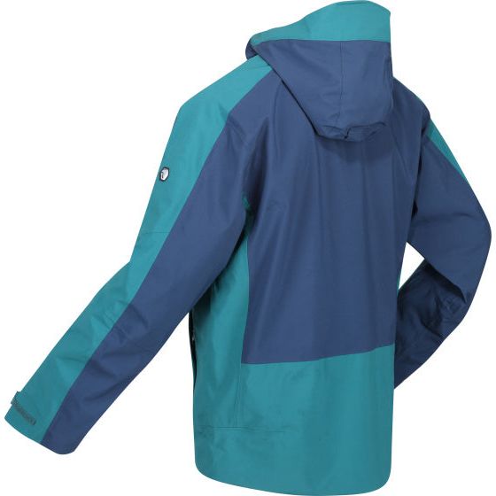 Load image into Gallery viewer, Regatta Highton II outdoorjack heren marineblauw turquoise maat XXL