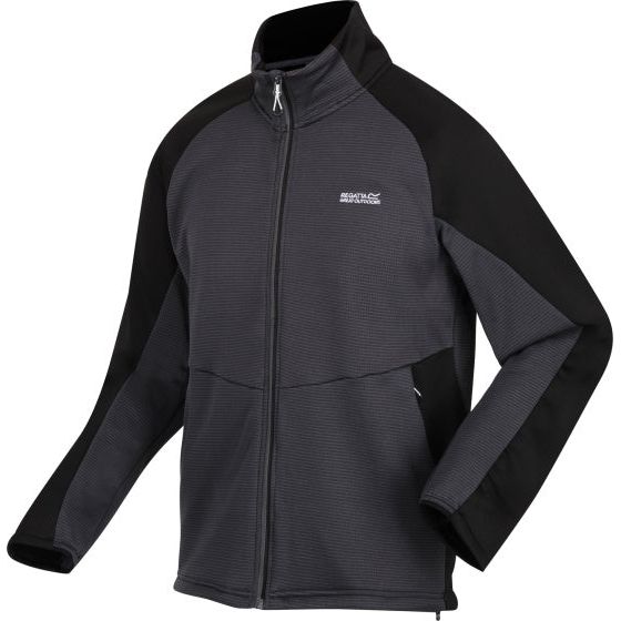 Load image into Gallery viewer, Regatta Highton III outdoorjack heren donkergrijs zwart maat XL