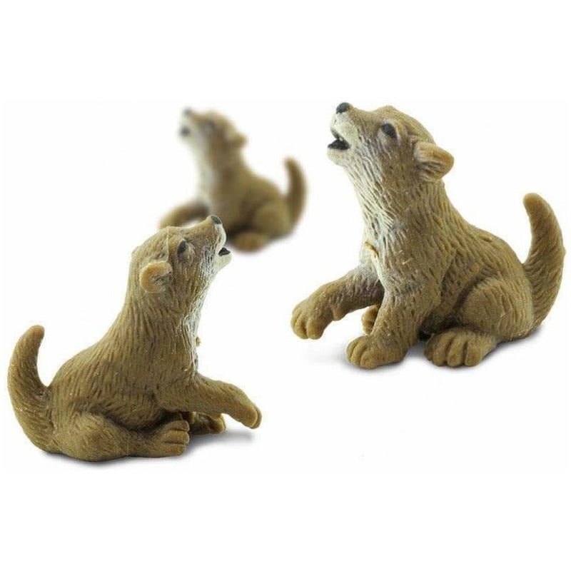 Load image into Gallery viewer, Safari Wolvenwelpjes speelset 2,5 cm 192-delig