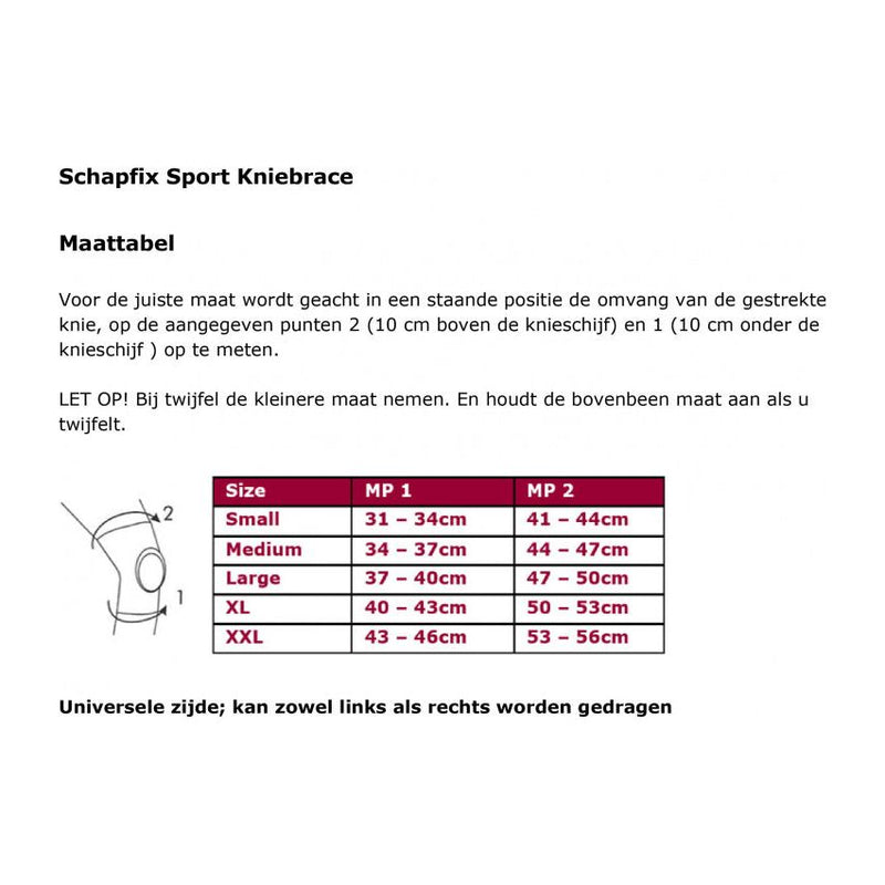 Load image into Gallery viewer, Schaper Kniebrace Schapfix Sport textiel blauw groen maat L