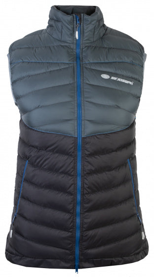 Load image into Gallery viewer, Sir joseph Bodywarmer Atol dames polyester grijs zwart mt XL