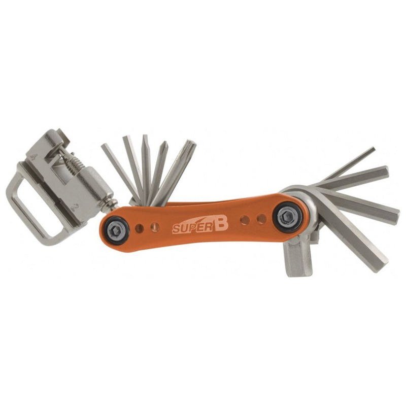 Load image into Gallery viewer, multitool TB-FD40 17 functies 73 x 45 mm RVS oranje