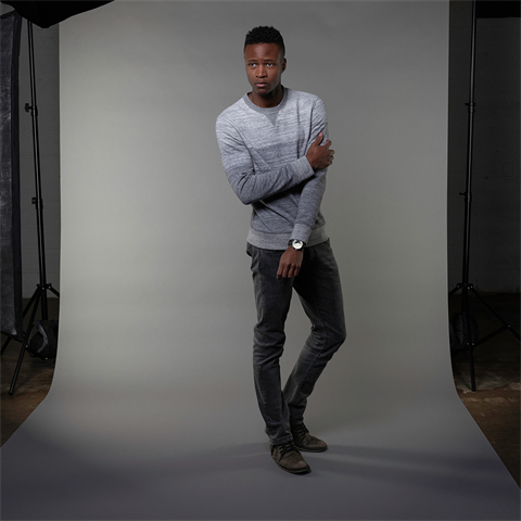 Load image into Gallery viewer, Superior achtergrondpapier 04 neutral grey 1,35 x 11m