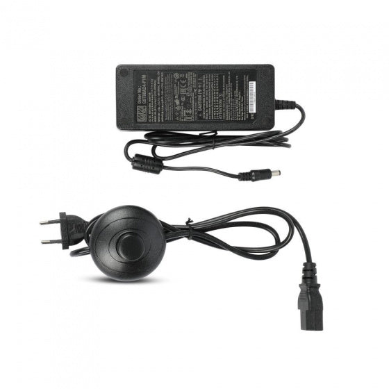 Load image into Gallery viewer, V-tac Vloerlamp VT-7096 65W 3000K 4300lm 179 x 42 cm staal wit