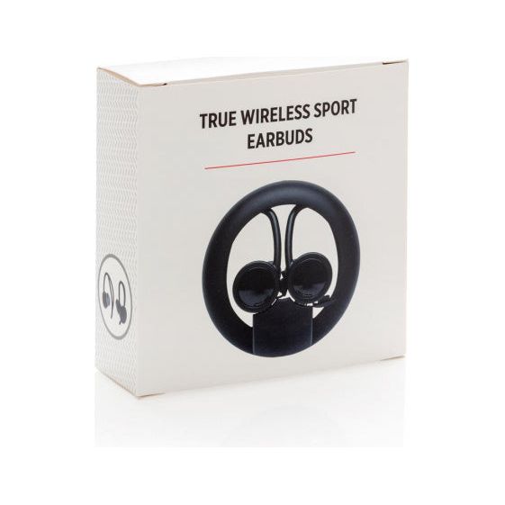 Load image into Gallery viewer, Xd collection Oortelefoon True bluetooth 8,3 cm zwart 3-delig