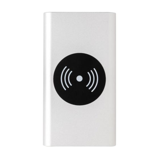 Load image into Gallery viewer, Xd collection Powerbank draadloos 10.000 mAh 12,5 cm alu zilver