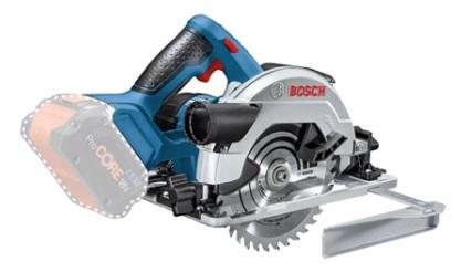 Bosch accu cirkelzaag 165mm gks18v-57g naked