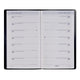Brepols agenda breplan genova zwart 2026 9,2x16cm
