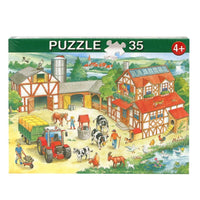 Basic puzzels 35 63 112 stukjes verschillende uitvoeringen - 3 x 30 x 20