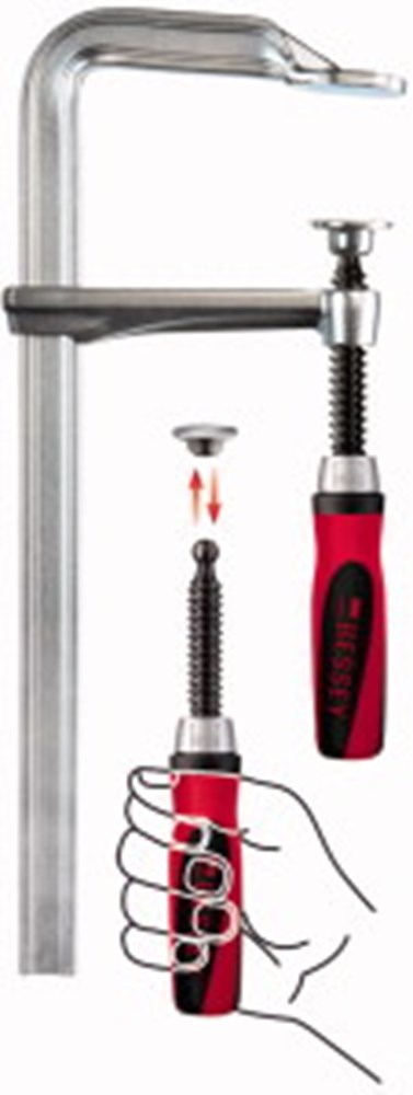 Bessey geheel stalen lijmtang gz-2k 300 140 - gz302k
