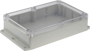 Rnd components rnd 455-00244 kunststof behuizing 146 x 222 x 55 mm lichtgrijs pc ip65