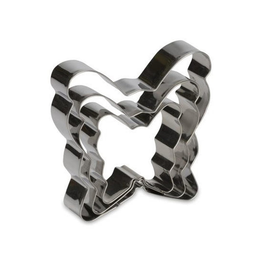 Patisse uitsteekvorm 3 delig vlinder