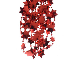 Decoris krallenslinger ster kunststof 270cm kerstrood