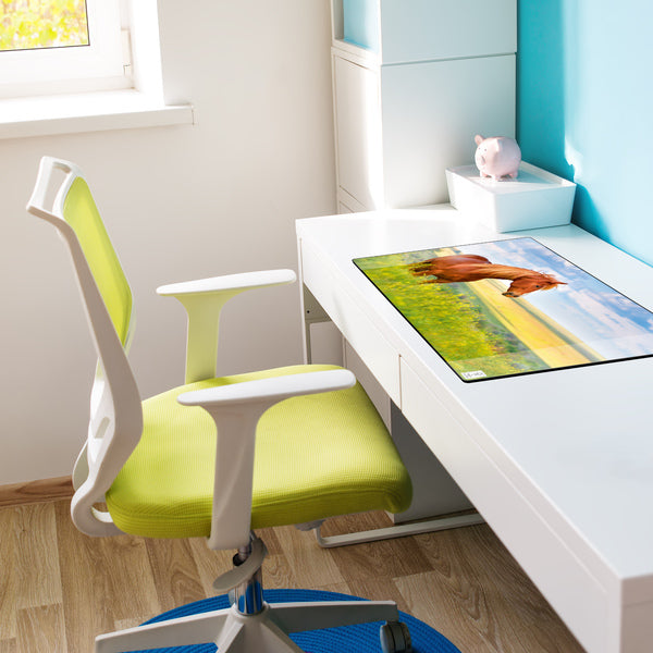 Load image into Gallery viewer, Kangaro k-0014d117 buro-onderlegger pp 38x58cm paard
