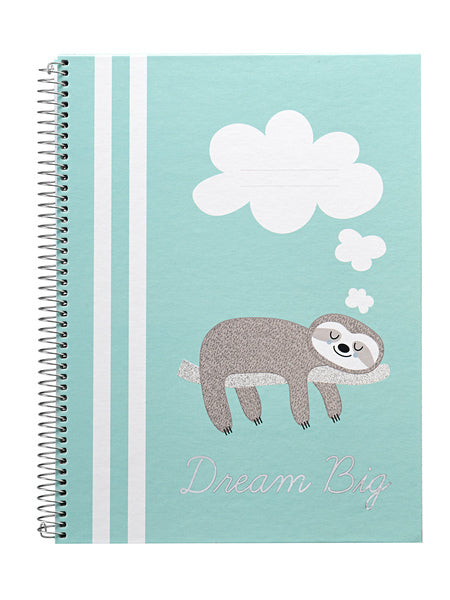 Kangaro k-89288 spiraalblok dream-big a4 lijn hc, 90gr 80 vel 2-motieven