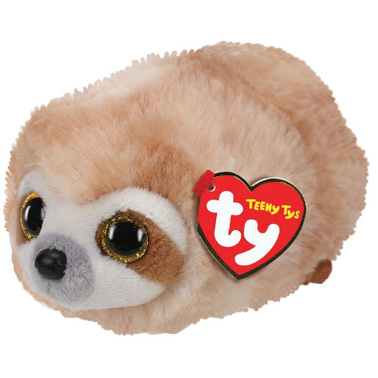 Ty teeny s luiaard knuffel dangler 10 cm