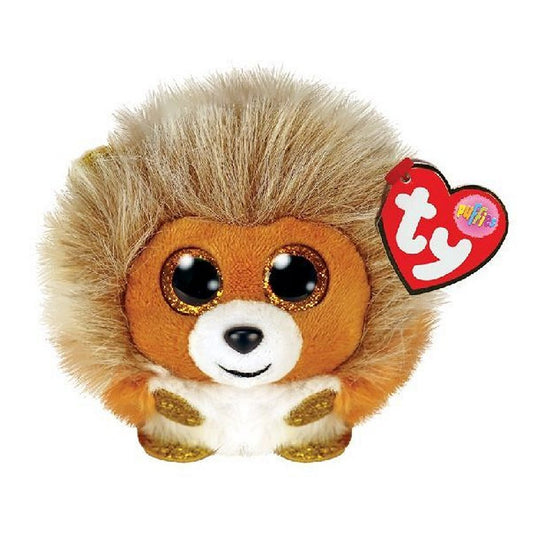 Ty puffies knuffel leeuw ceasar 10 cm