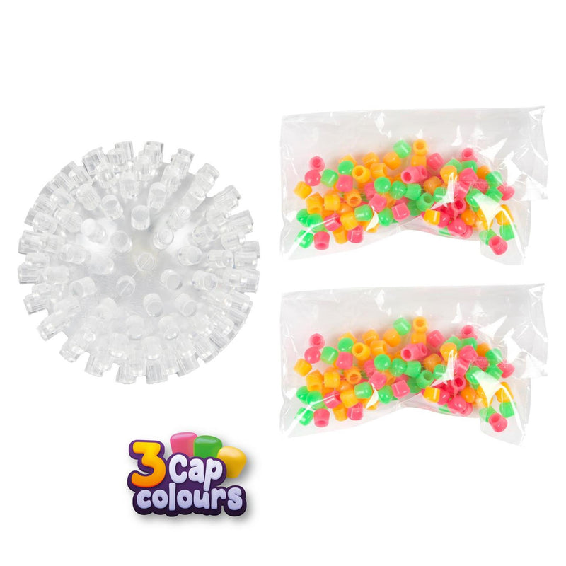 Afbeelding laden in galerijviewer, Toi-toys fun maak je eigen stuiterbal 6,5cm met licht
