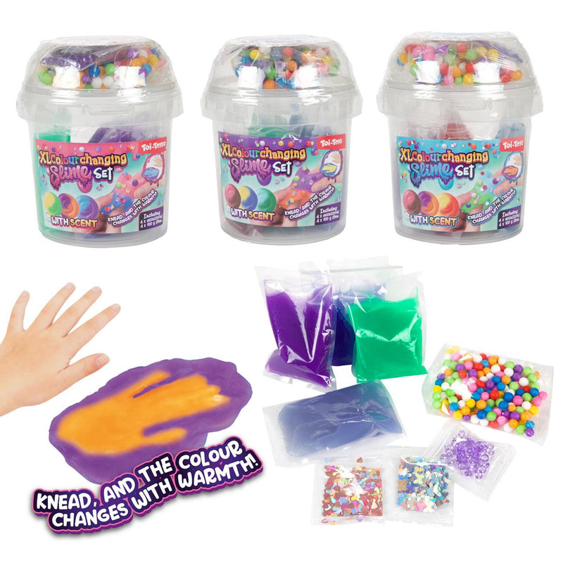 Chargez l'image dans la visionneuse de la galerie, Toi-toys slime slijmset xl met geur -color change- +acc 3ass
