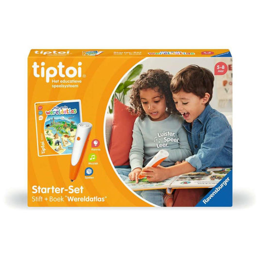 Ravensburger tiptoi starterset mijn grote wereldatlas