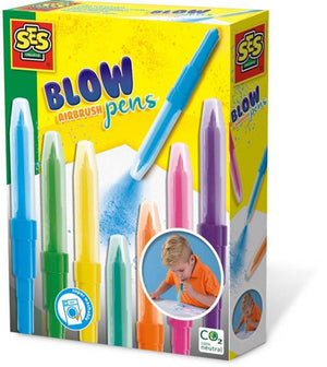 Ses blaas airbrush viltstiften