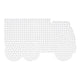 Hama strijkkralen grondplaat truck