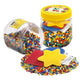 Hama strijkkralen in ton 4000 stuks + 3 grondplaten