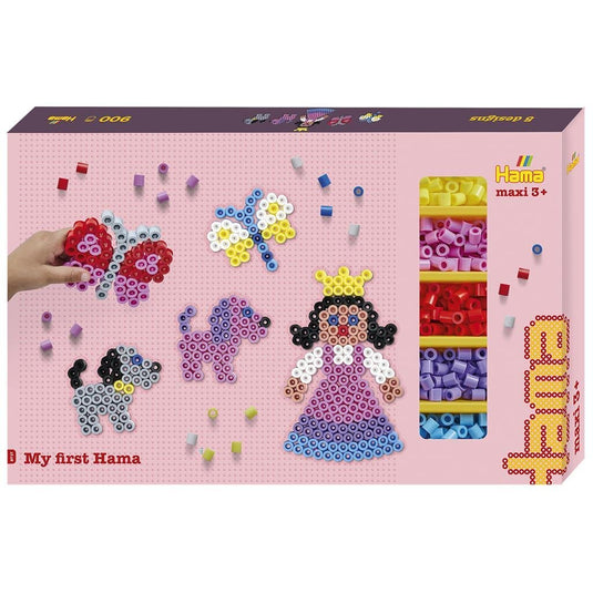 Hama strijkkralen maxi my first hama 900-delig