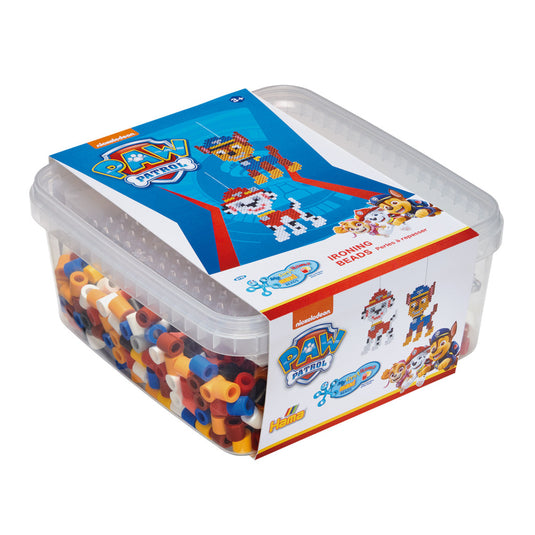 Hama strijkkralen hama 8752 paw patrol box 900 maxi beads pegboards